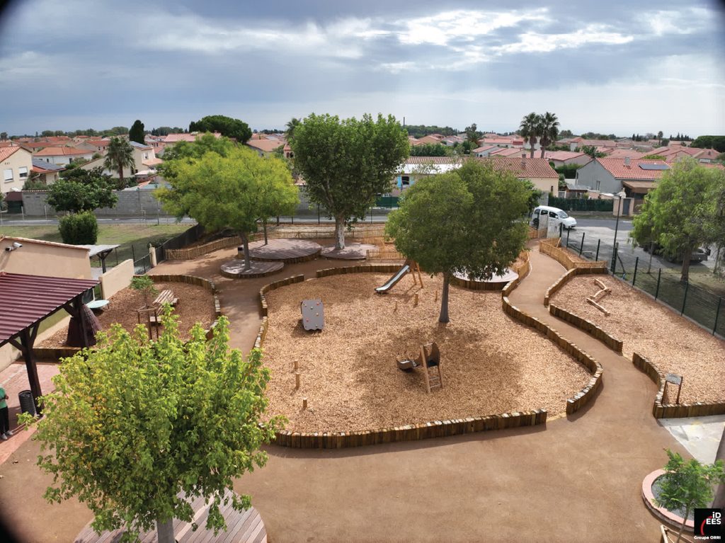 Maîtrise d’oeuvre pour la désimperméabilisation et la renaturation de l’école Romain Vidal / Saint-Laurent-de-la-Salanque (66)