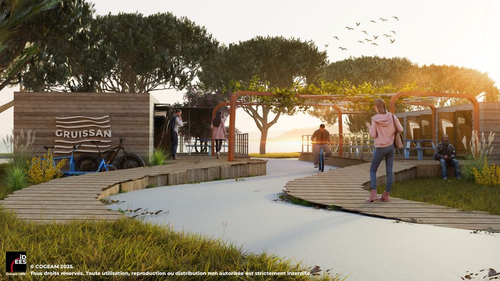 Maîtrise d’œuvre VRD et paysage pour la création d’un Hub Mobilité Touristique durable / Gruissan (11)